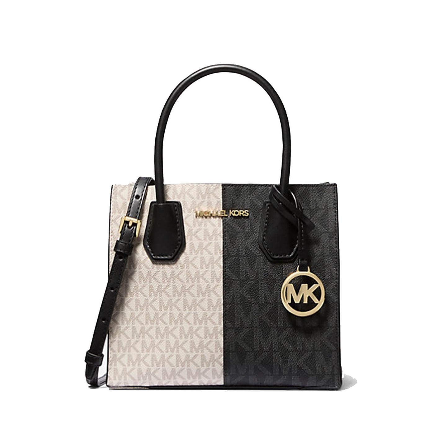 Shop Michael Kors crossbody handbag for her in black and gold color available at Heygirl.pk for delivery in Pakistan.
