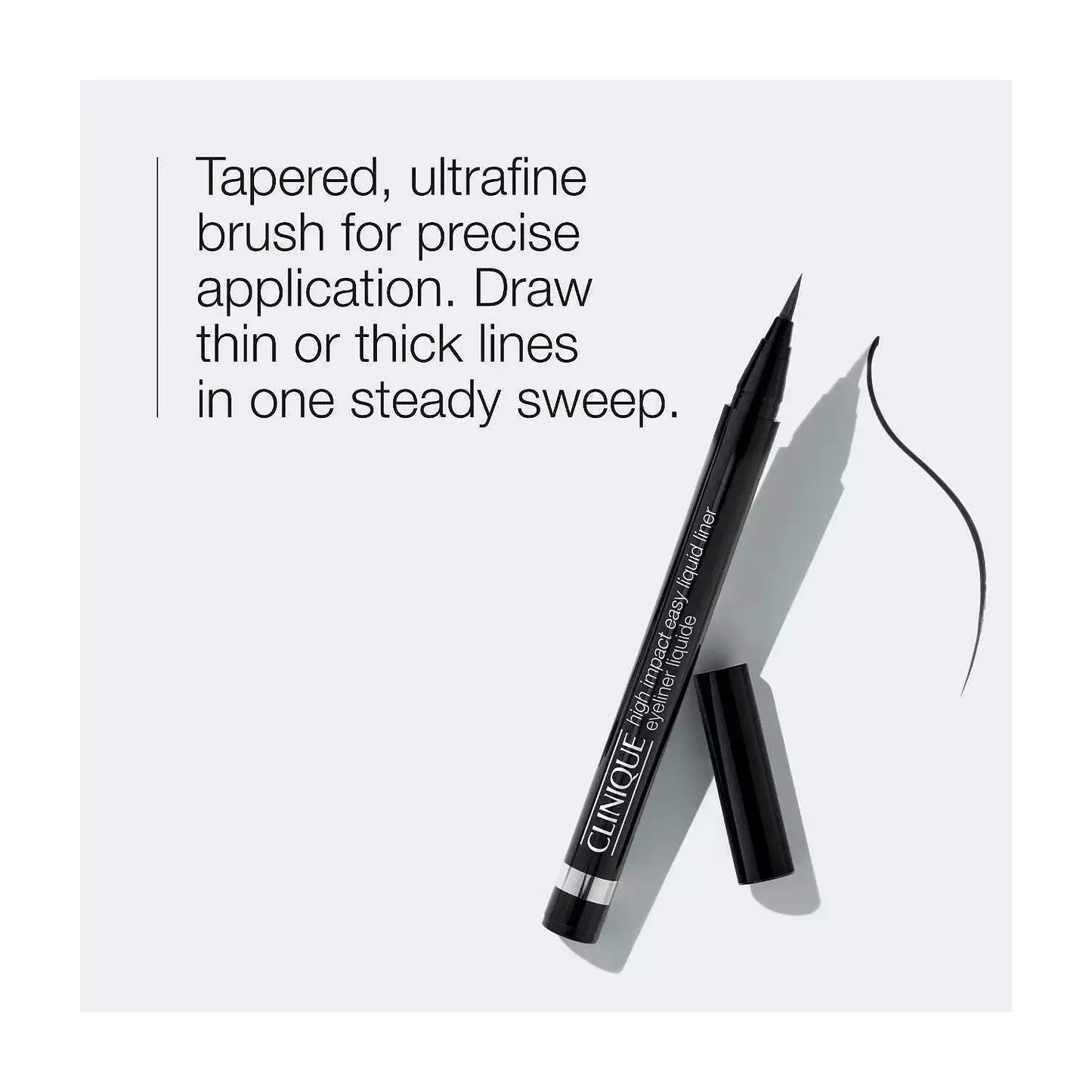 image showing benefits of using Clinique pen eyeliner for her available at Heygirl.pk for delivery in Pakistan.