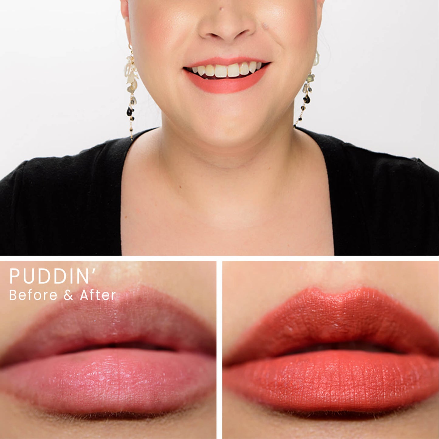 image showing Pakistan girl after using colourpop lipstick in shade puddin available at Heygirl.pk for delivery in Pakistan