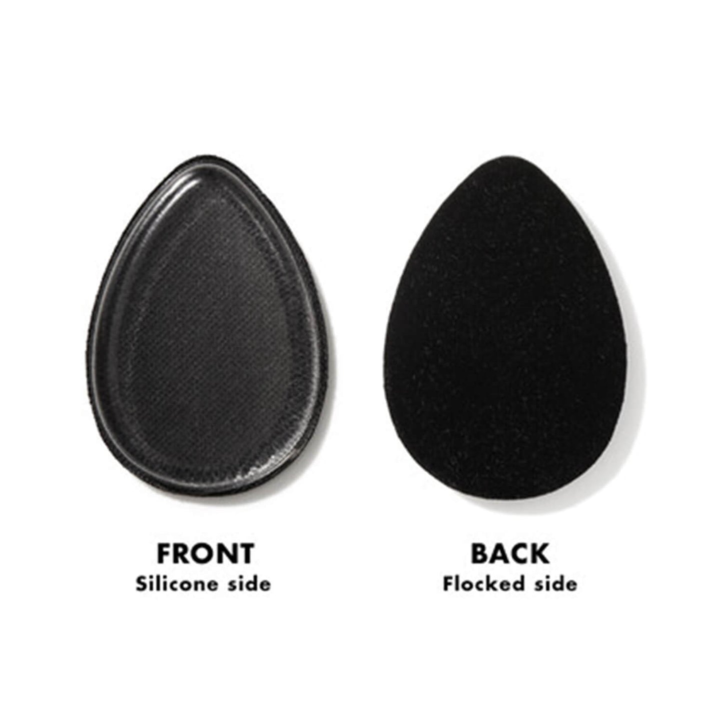image showing front and back of elf cosmetics makeup beauty blender available at Heygirl.pk for delivery in Pakistan