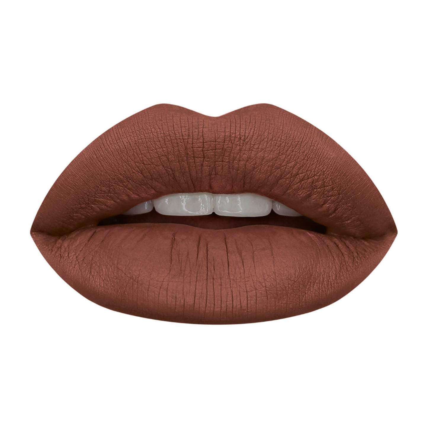 swatch of huda beauty liquid lipstick in her majesty shade available at heygirl.pk for delivery in Pakistan