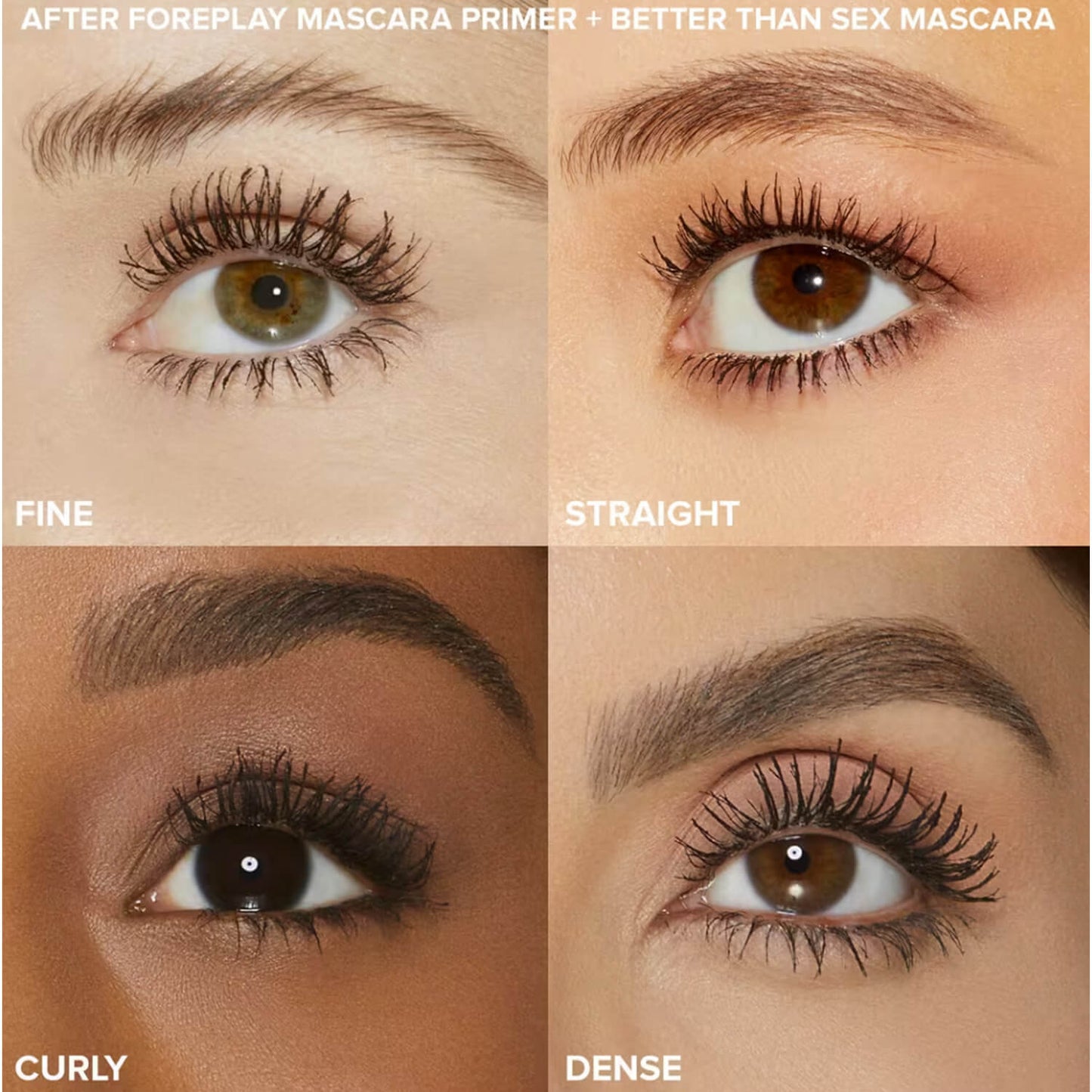 image showing benefits of using Too Faced Mascara Primer for thick lashes for 24 hours available at Heygirl.pk for delivery in Pakistan.
