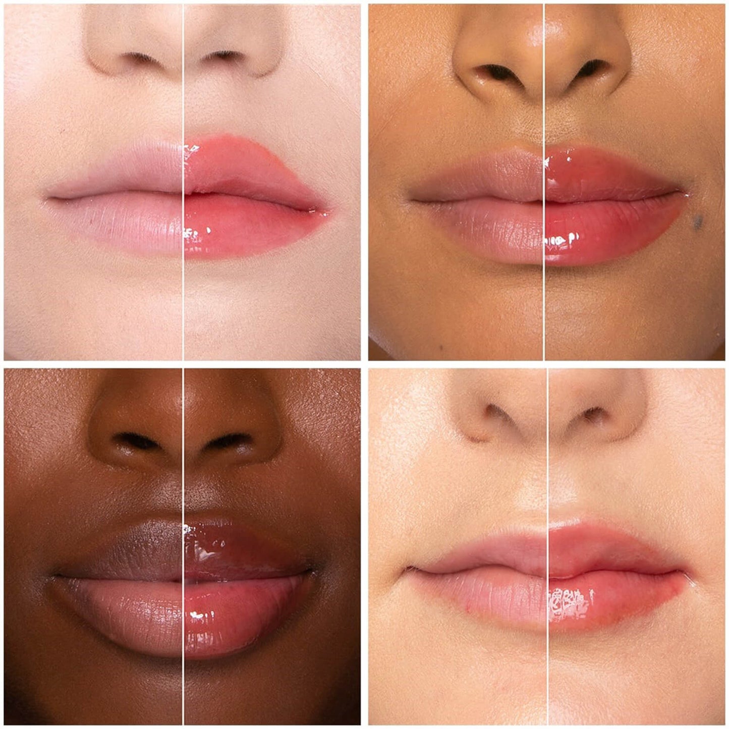 swatch of Too faced cosmetics lip plumper gloss in tangerine shade available at heygirl.pk for delivery in Pakistan