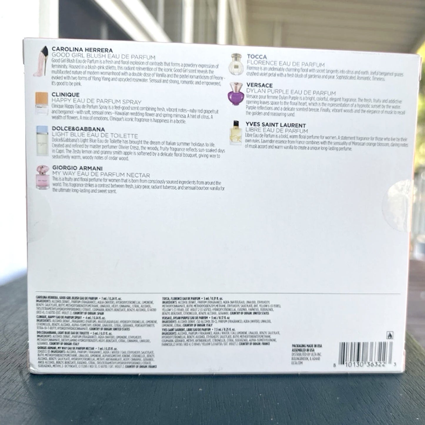 Ulta Beauty Limited Edition Perfume Gift Set