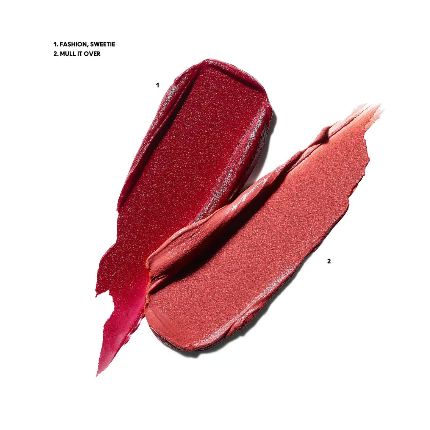 swatch of MAC Kiss It Twice Superstar Liquid Lipstick Kit available at Heygirl.pk for delivery in Pakistan.