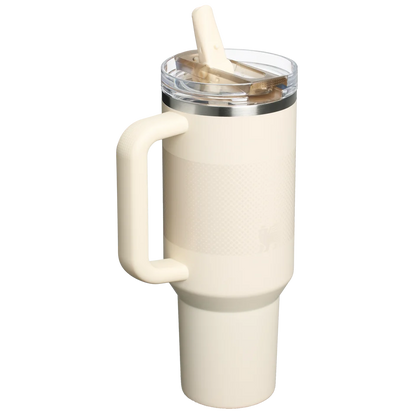 Shop 100% original Stanley Flip Straw Tumbler 40oz in Cream color in Pakistan