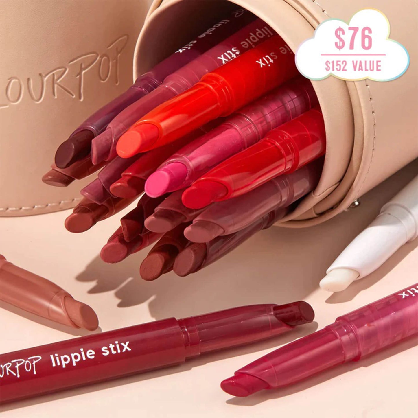 Shop Colourpop Essentialy Yours Lippie Stix Stash cup available at Heygirl.pk for delivery in Pakistan
