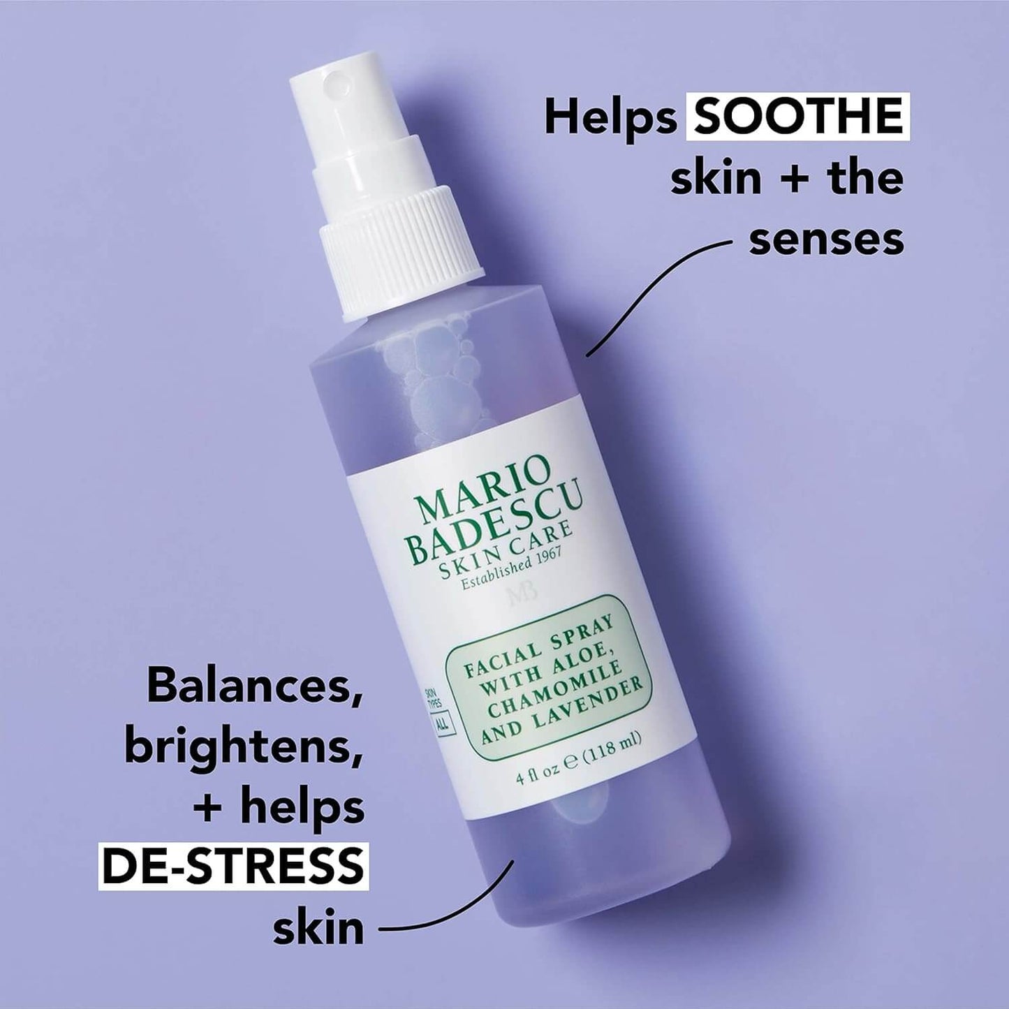 image showing benefit of using Mario Badescu facial spray in Pakistan