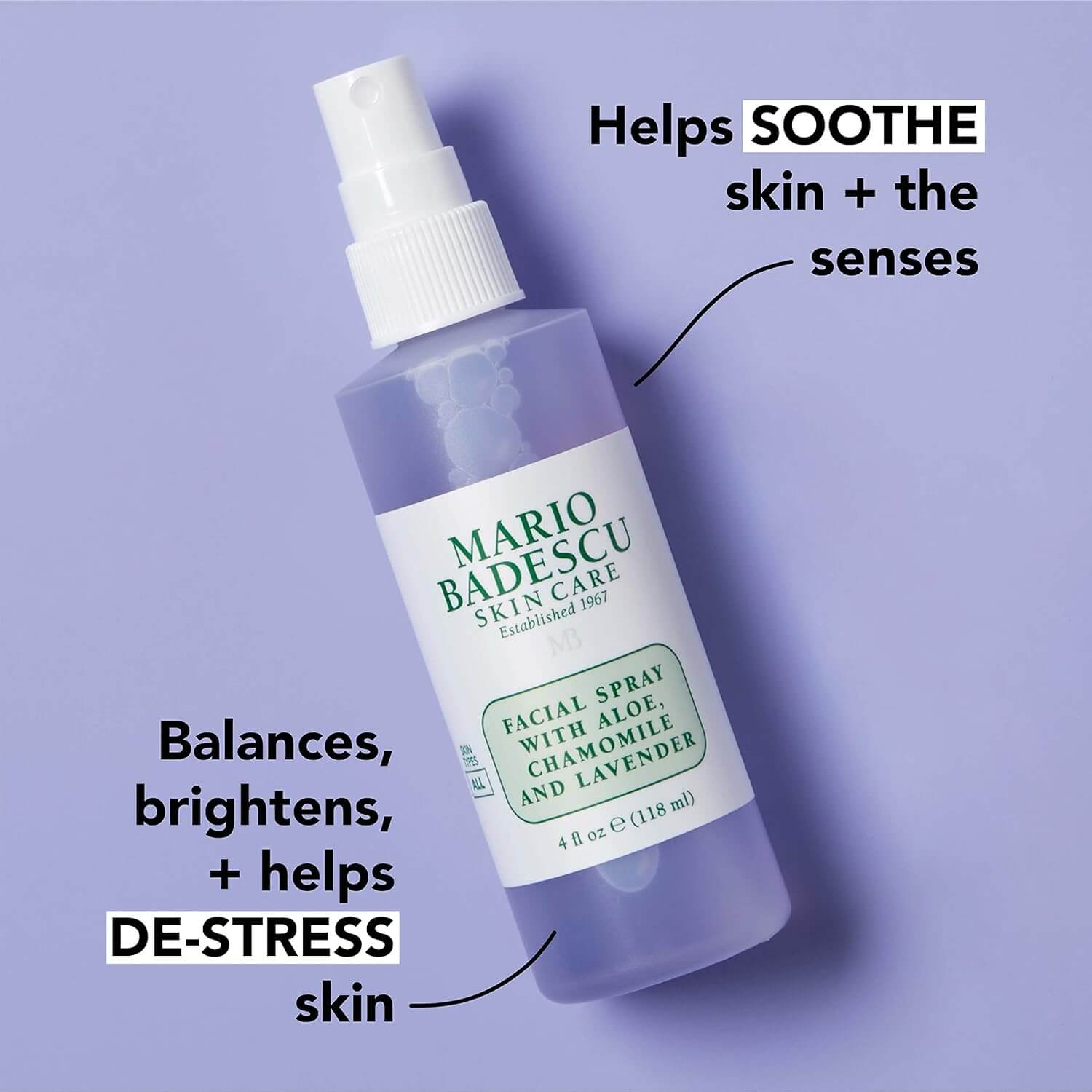 image showing benefit of using Mario Badescu facial spray in Pakistan