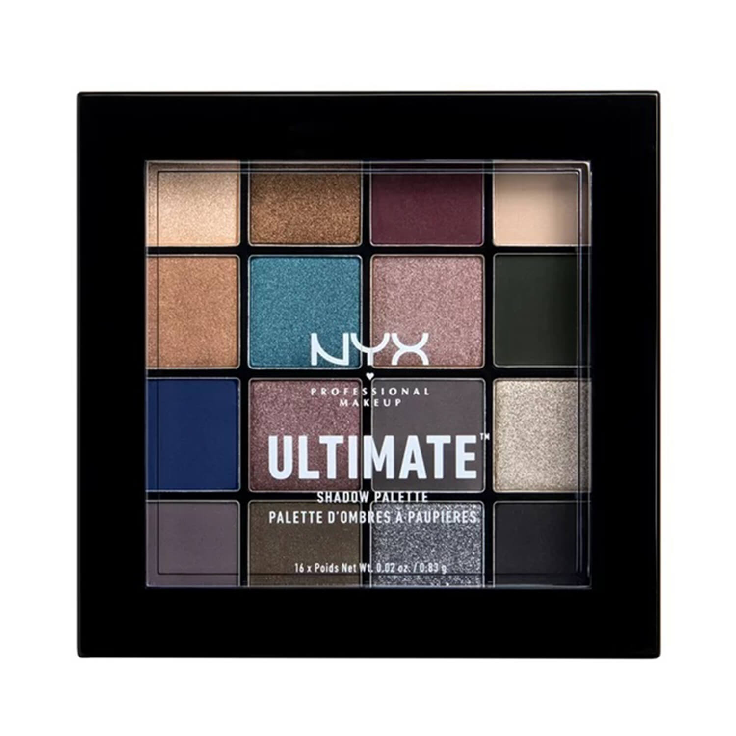 Shop NYX makeup eyeshadow palette in ash shade available at Heygirl.pk for delivery in Pakistan