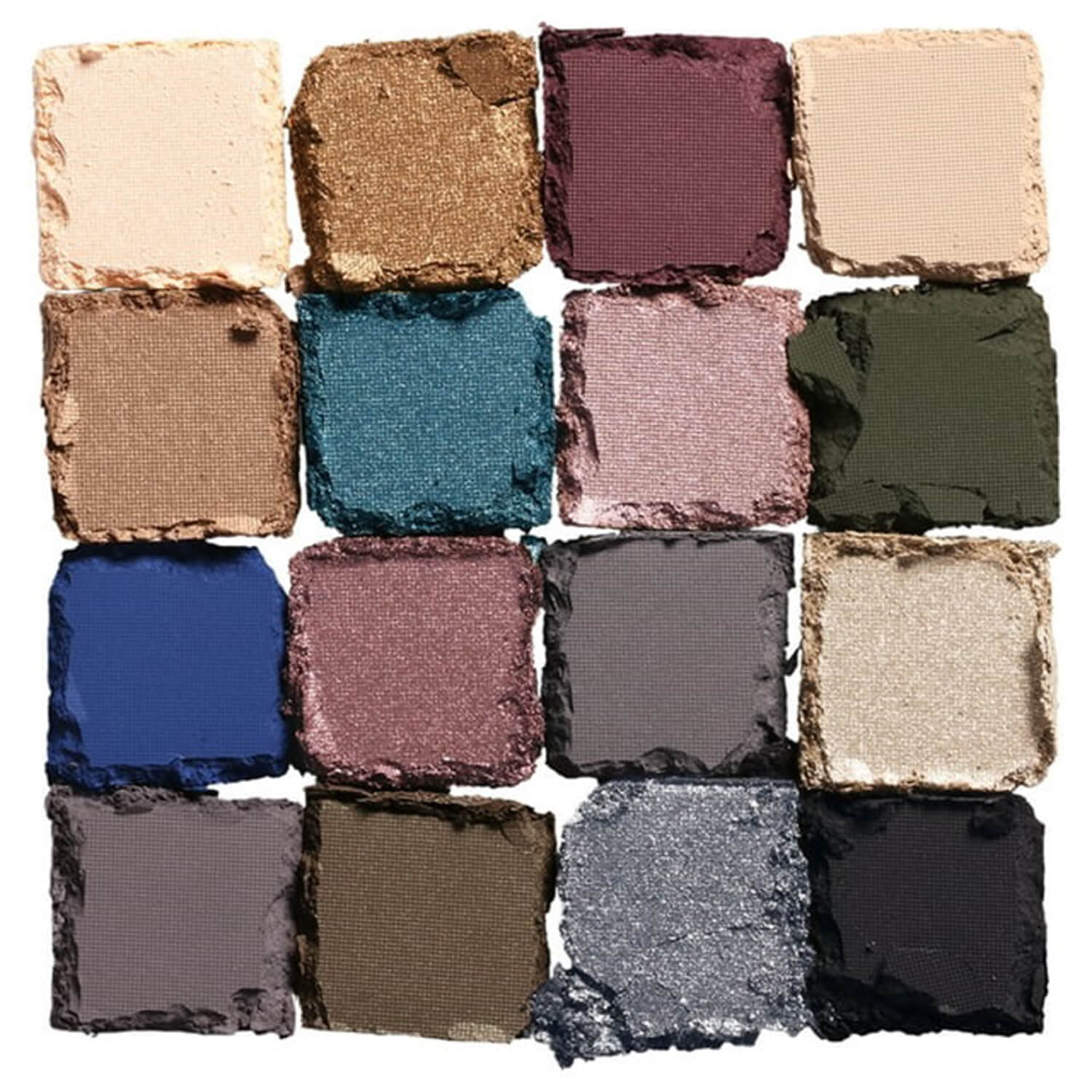 swatch of NYX makeup eyeshadow palette in ash shade available at Heygirl.pk for delivery in Pakistan