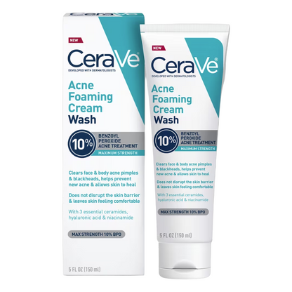 Shop CeraVe Acne Foaming Cream Wash for acne and pimples available at Heygirl.pk for delivery in Pakistan