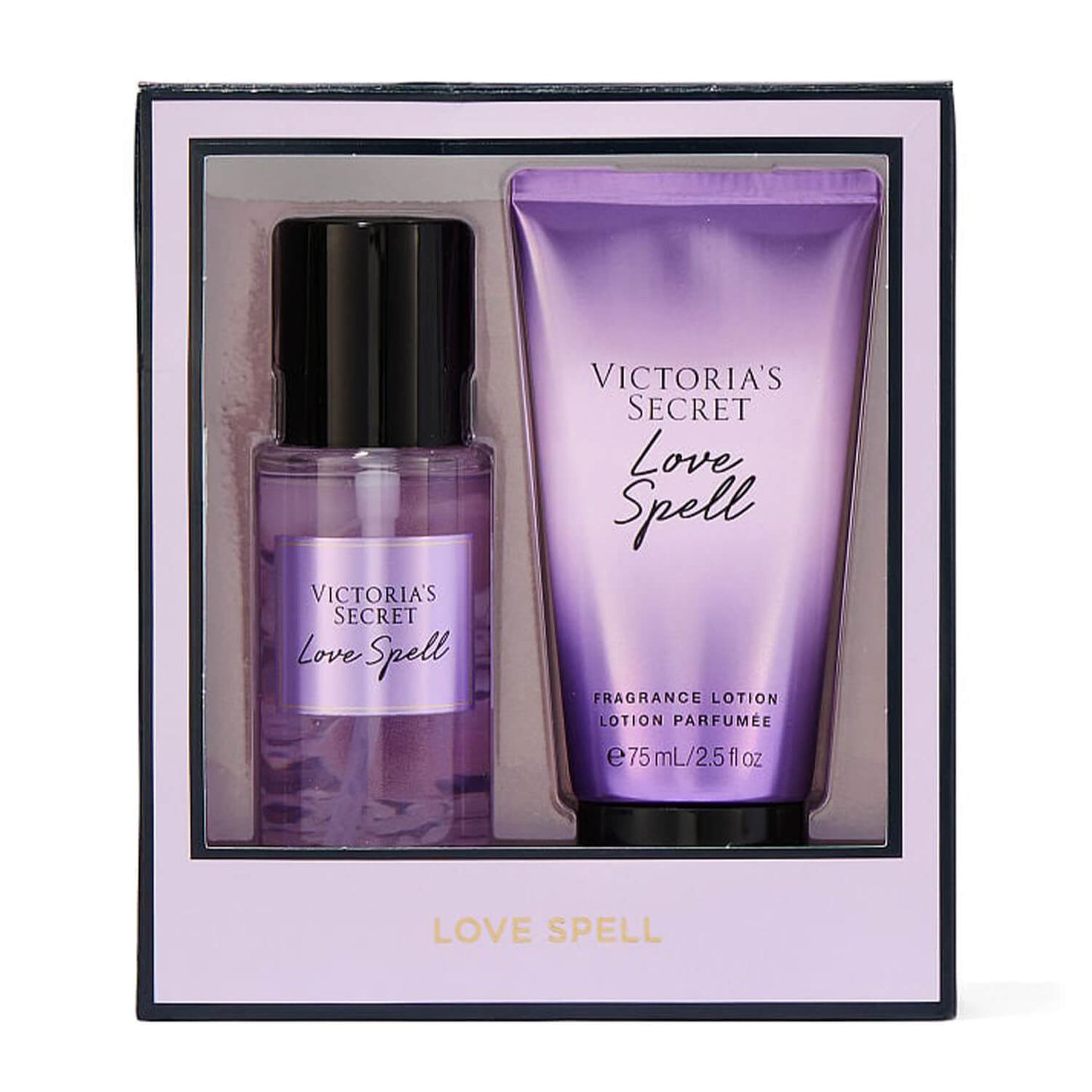 shop Victoria's Secret mist and lotion mini love spell set available at Heygirl.pk for delivery in Pakistan