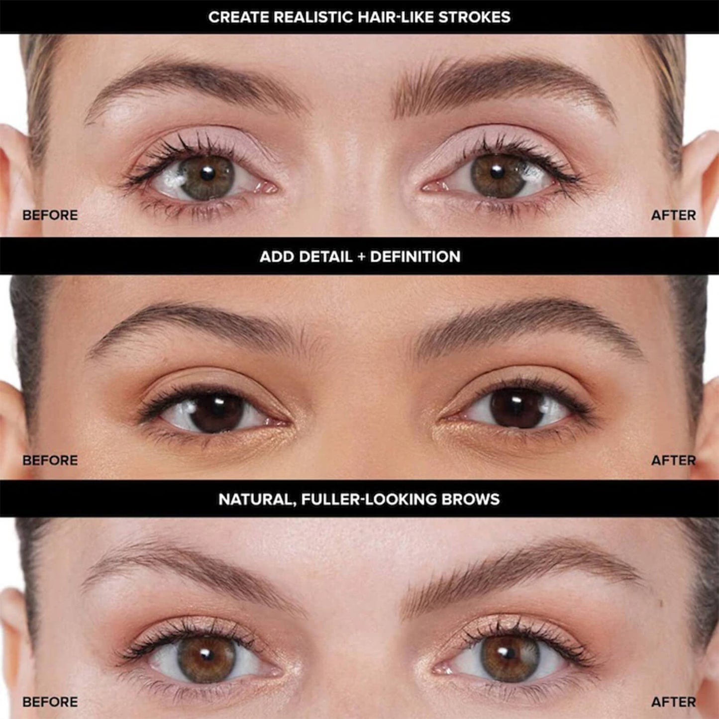 image showing benefits of using Anastasia Waterproof Eyebrow Pen for Her available at Heygirl.pk for delivery in Pakistan.