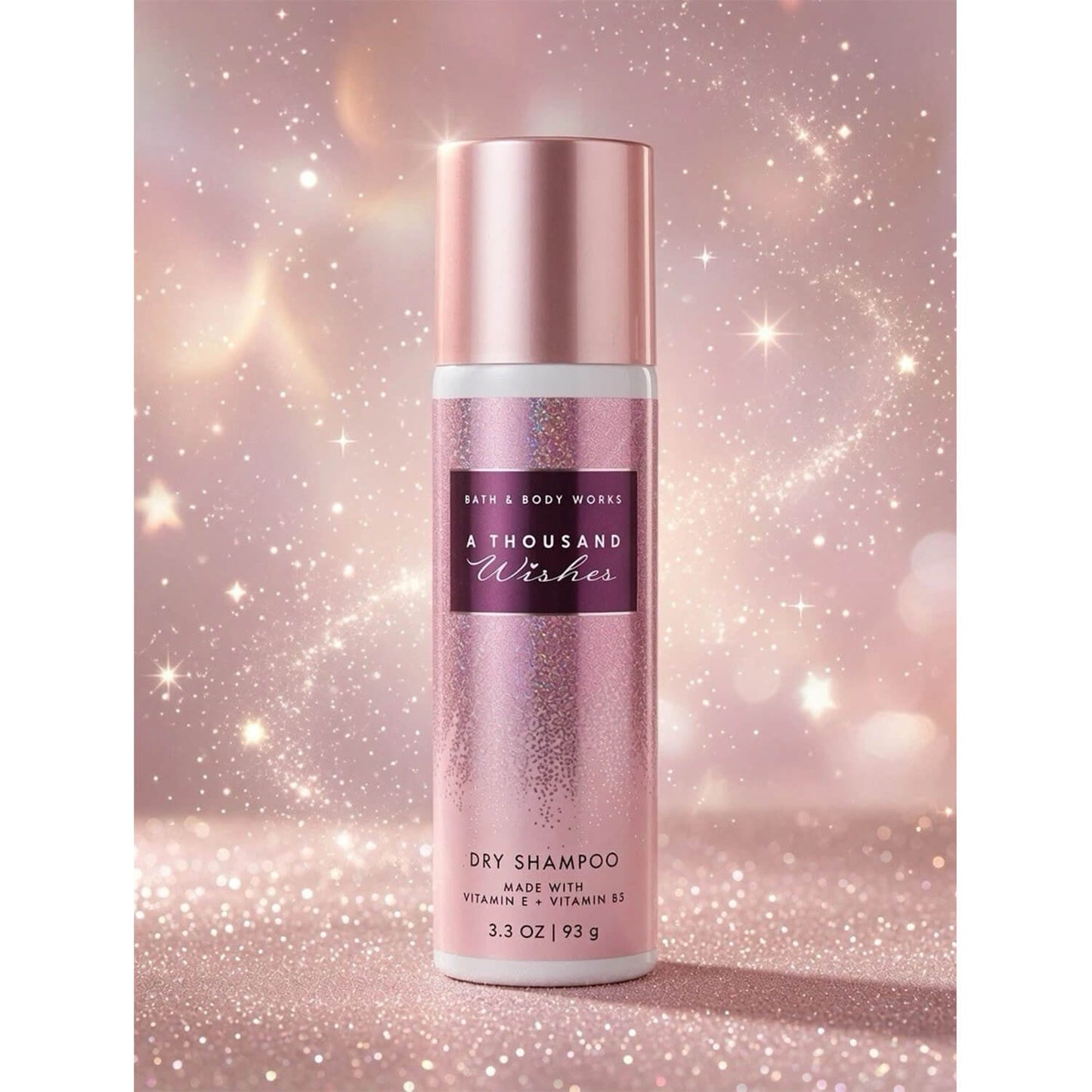 A bottle of Bath & Body Works Dry Shampoo in Thousand Wishes fragrance for HER available at Heygirl.pk in Pakistan
