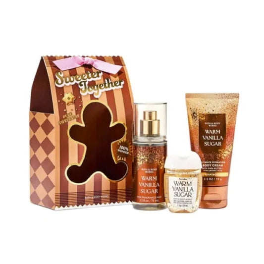 Shop Bath and Body works gift set for her in warm vanilla sugar fragrance available for delivery in Pakistan.