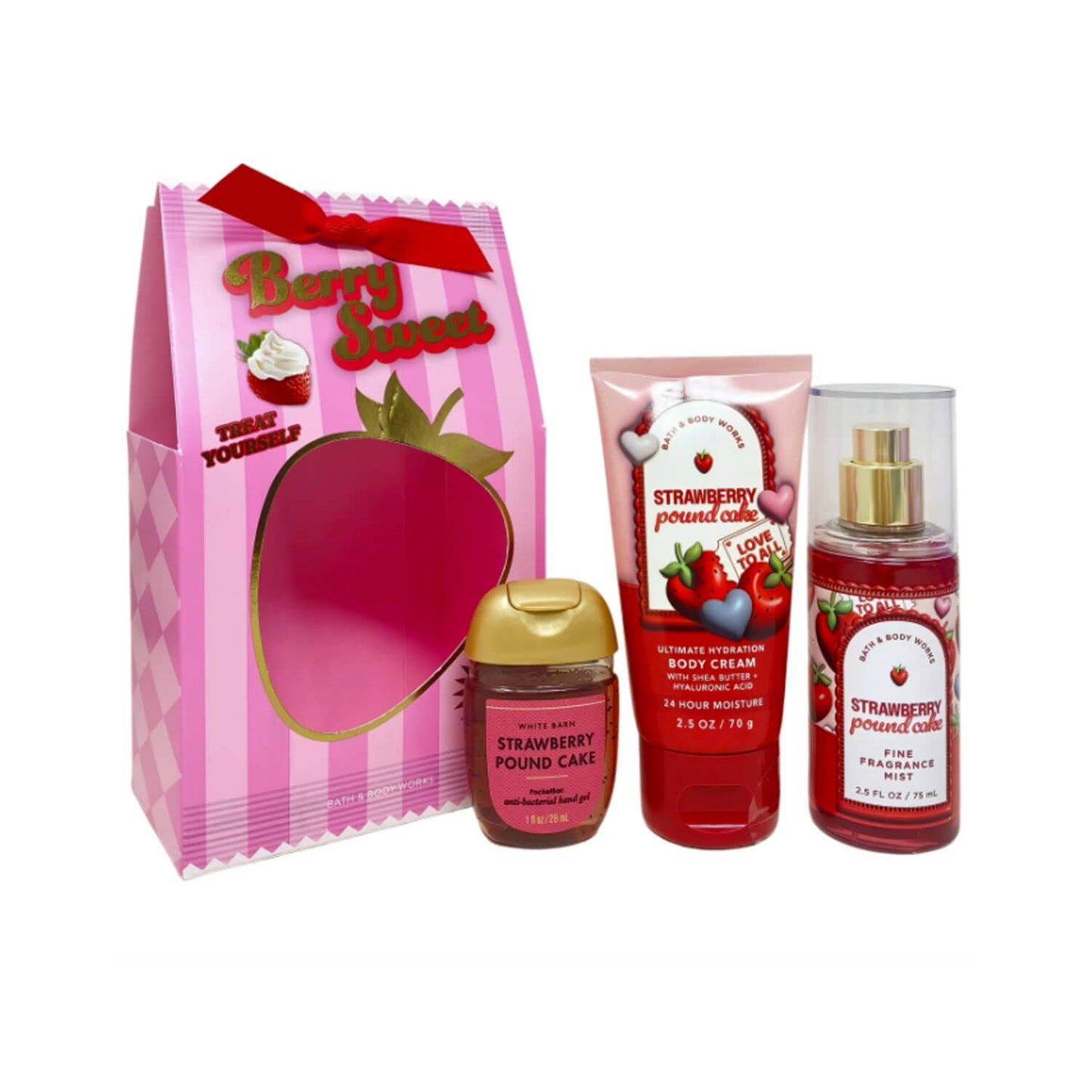 shop bath and body works gift set for her strawberry available at Heygirl.pk for delivery in Pakistan
