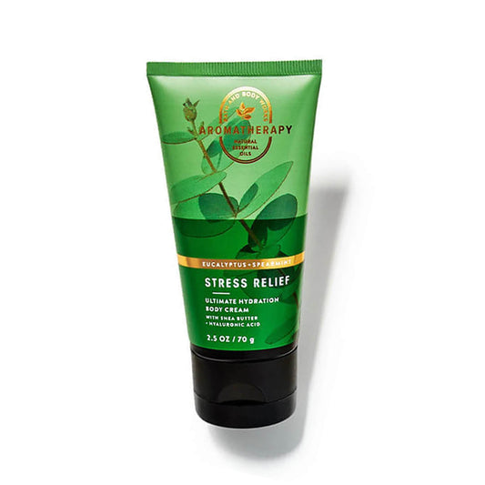 Shop 100% original Bath and Body Works Aromatherapy Stress Relief Body Cream in travel size in Pakistan