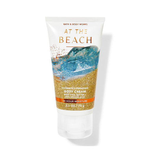 Shop  Bath and body works body cream in travel size at the beach available at heygirl.pk for cash on delivery in Pakistan