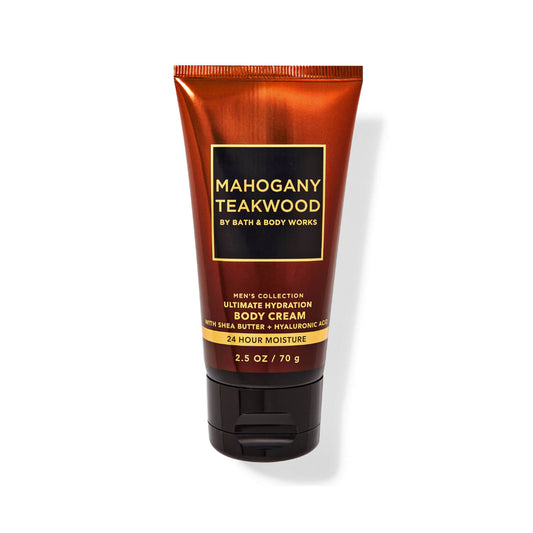 Shop Bath and body works body cream for men in mahogany teakwood fragrance available at Heygirl.pk for delivery in Pakistan