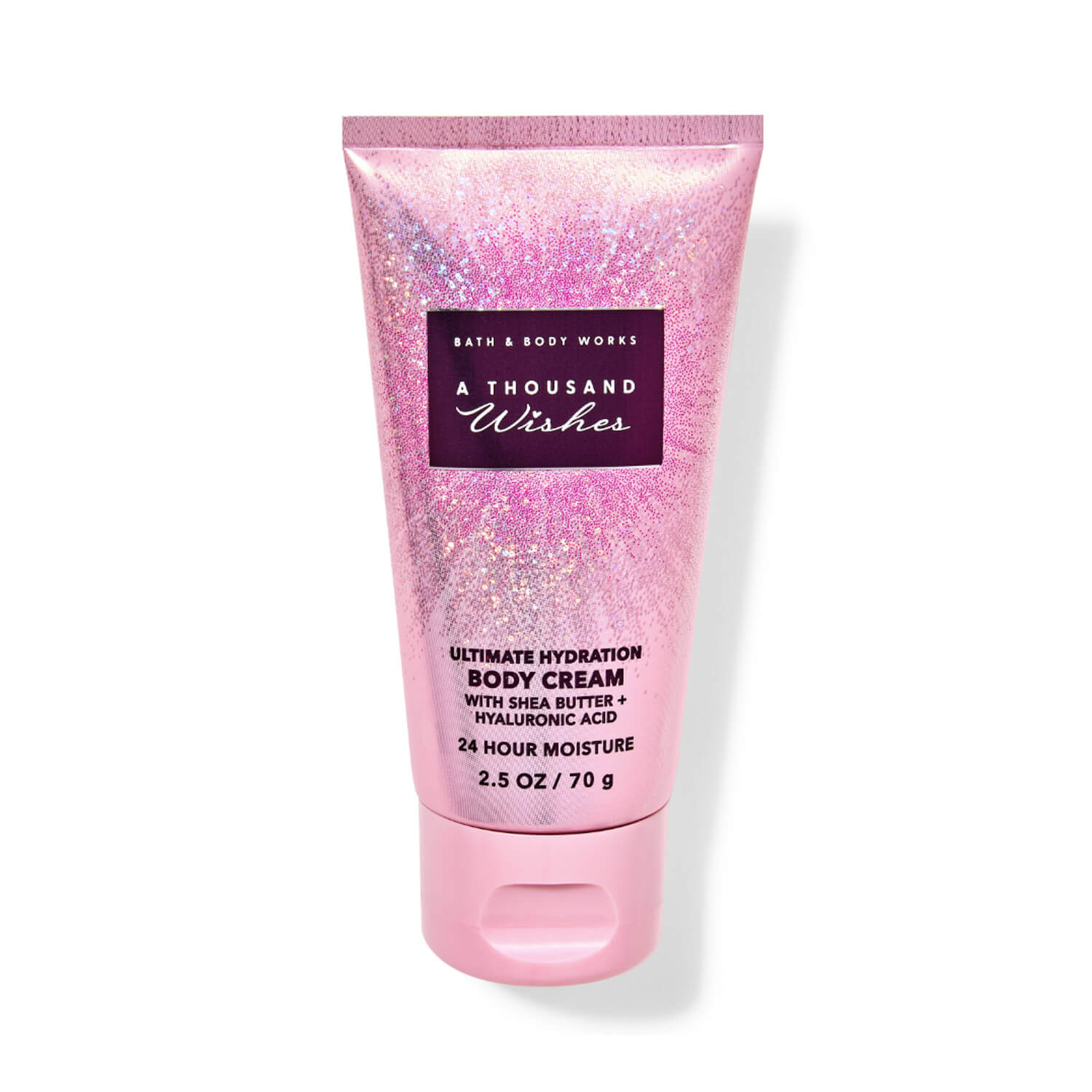 shop travel size bath and body cream in thousand wishes fragrance available at Heygirl.pk for delivery in Pakistan