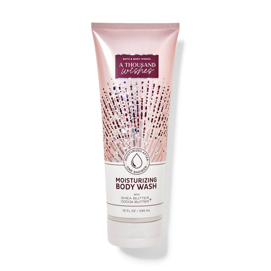 shop 100% original bath and body works body wash thousand wishes available for delivery in Pakistan