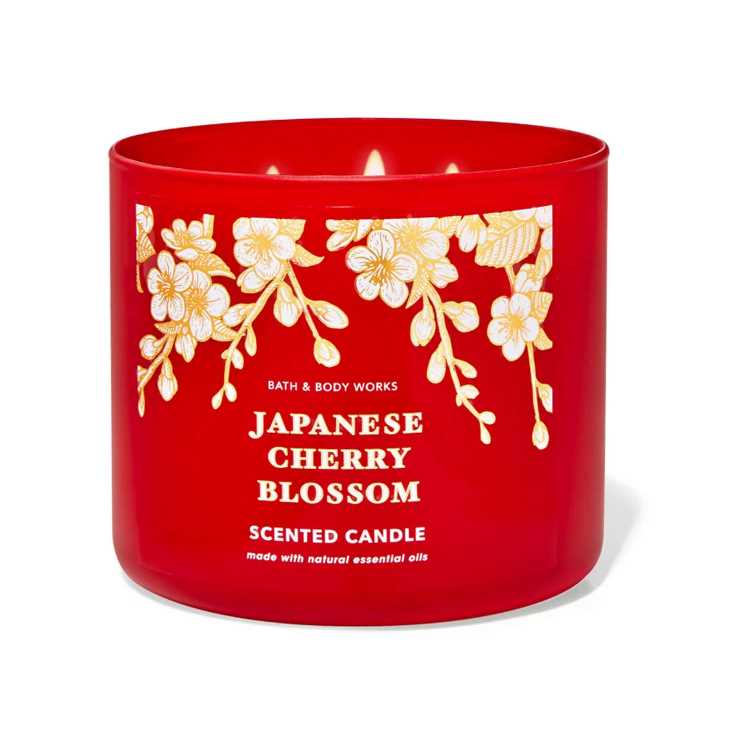 Bath & Body Works 3-Wick Candle - Japanese Cherry Blossom