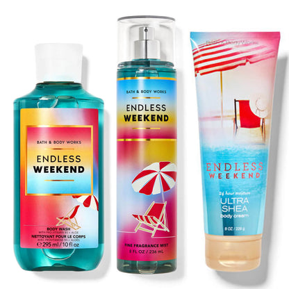 Shop Bath and Body works gift set in Endless Weekend fragrance for her available at Heygirl.pk for delivery in Pakistan.