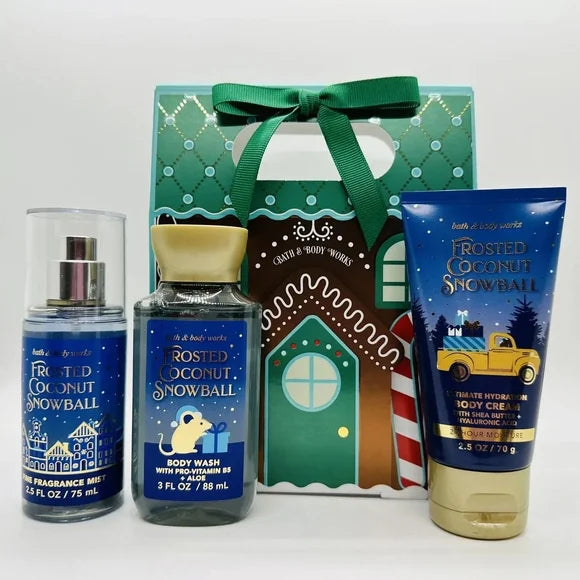 Shop Bath & Body Works Gift Set for her in Frosted Coconut fragrance available at Heygirl.pk for delivery in Pakistan.