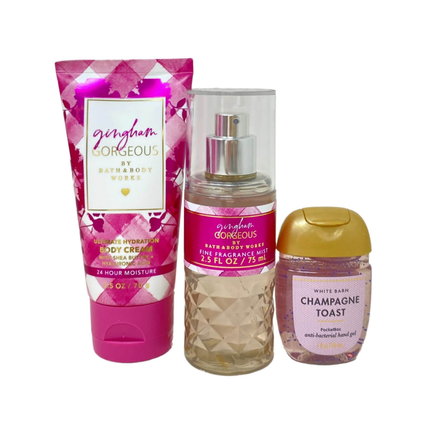Shop Bath & Body Works Gift set for HER in Gingham Gorgeous fragrance available at Heygirl.pk for delivery in Pakistan. 