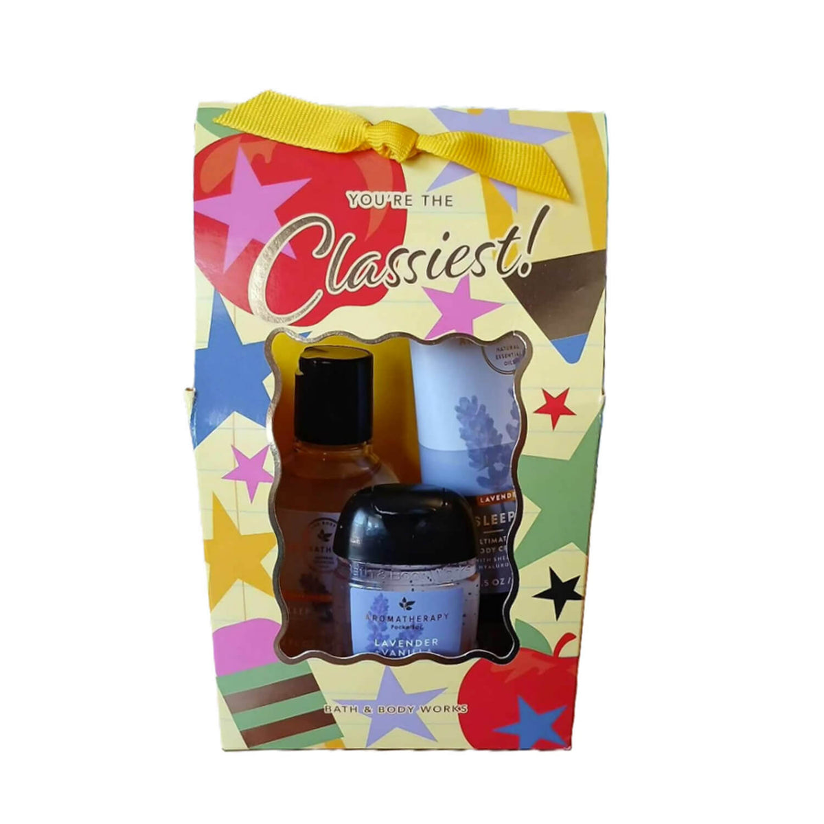 Shop 100% original bath & body works gift set for her in lavender vanilla fragrance in Pakistan