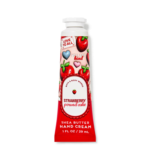 Shop Bath and Body Works hand cream in Strawberry pound cake fragrance available at Heygirl.pk for delivery in Pakistan.