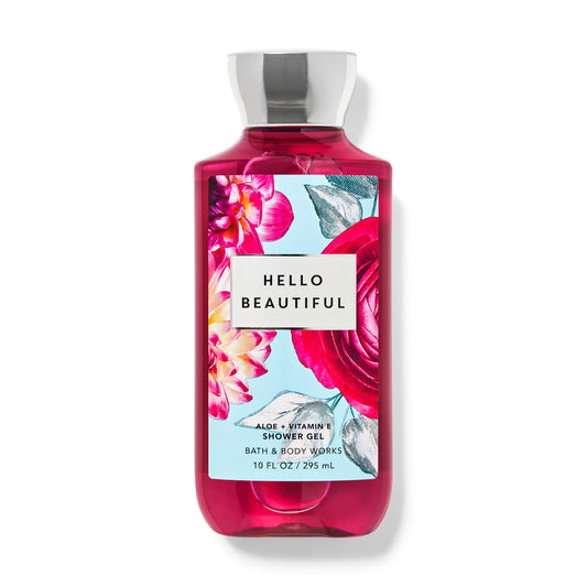 shop bath and body works shower gel in hello beautiful fragrance available at Heygirl.pk for delivery in Pakistan