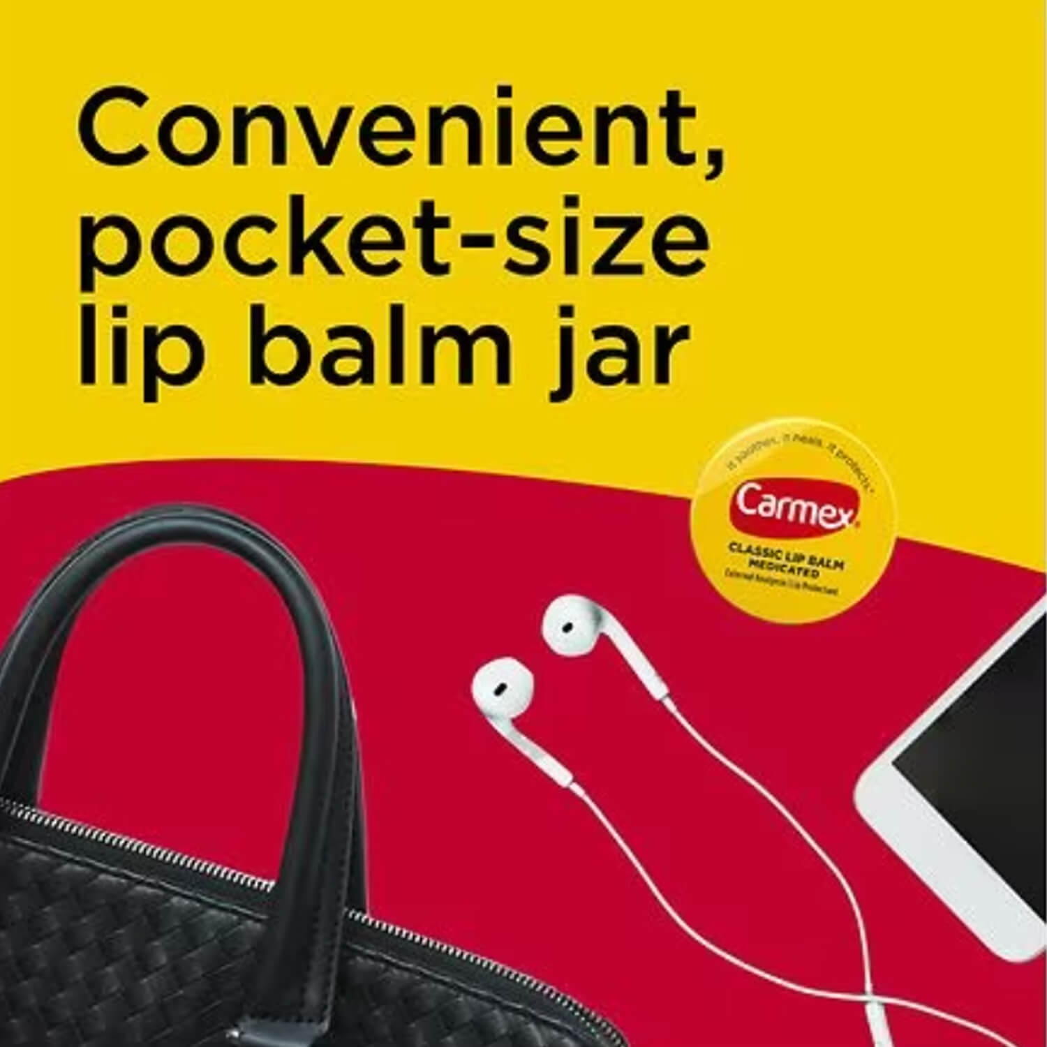 image showing benefits of using Carmex Lip Barm stick set available for Heygirl.pk for delivery in Pakistan. 