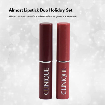 Clinique lipstick duo gift set for her available at Heygirl.pk for delivery in Pakistan