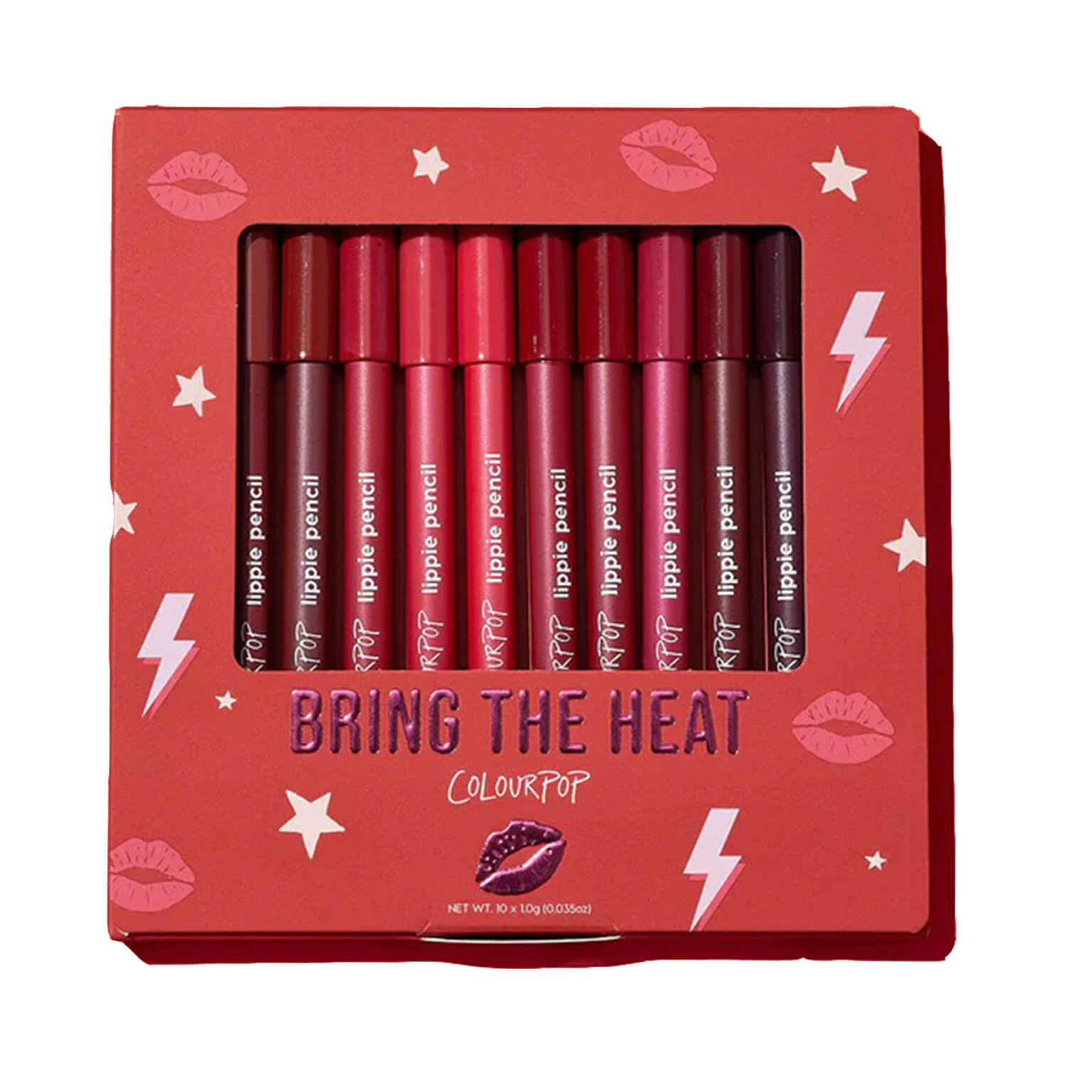 Shop Colourpop heat red lippie pencil gift set for her available at Heygirl.pk for delivery in Pakistan