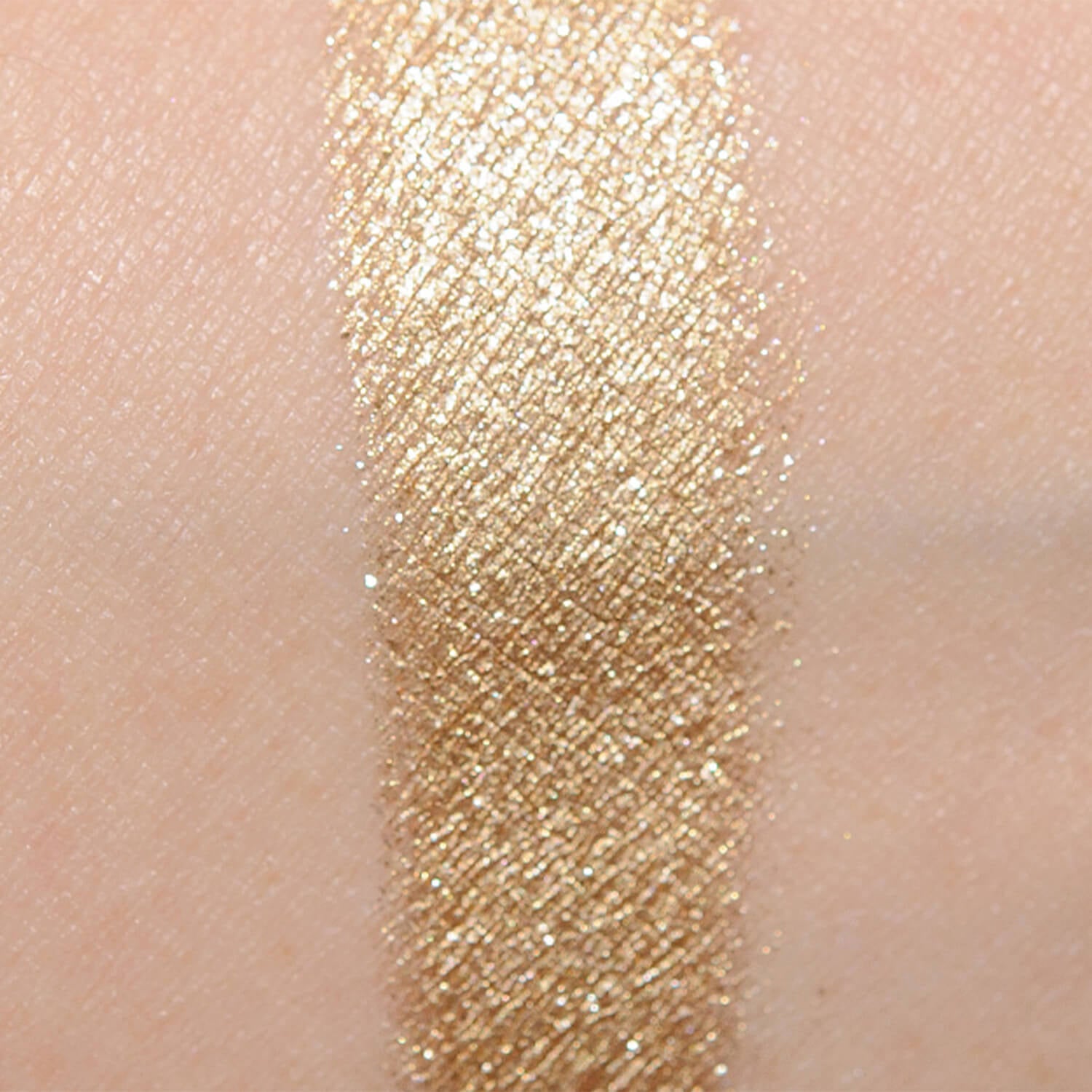 swatch image of Colourpop gold glitter eyeshadow available at Heygirl.pk for delivery in Pakistan. 