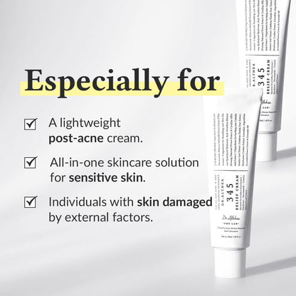 image showing benefits of using Dr Althea 345 korean Relief Cream for dark spots and blemishes available at Heygirl.pk for delivery in Pakistan. 