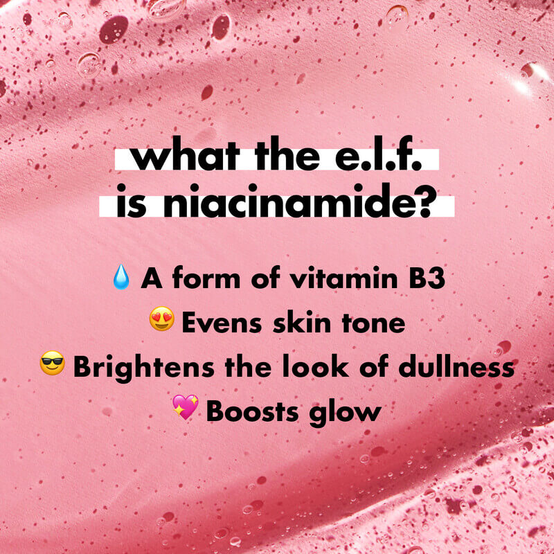 image showing benefits of using Elf Cosmetics Power Grip Primer with niacinamide available at Heygirl.pk for delivery in Pakistan. 