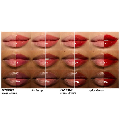 swatch image of 100% original elf Glossy Lip Stain Kit for HER available at Heygirl.pk in Pakistan