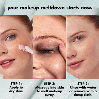 image showing how to use elf Holy Hydration Makeup Cleansing Balm available at Heygirl.pk in Pakistan