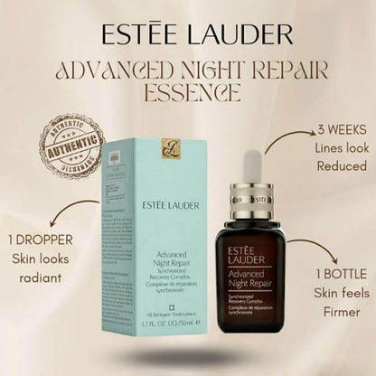image showing benefits of using Estee Lauder advanced night repair skincare set available at Heygirl.pk for delivery in Pakistan
