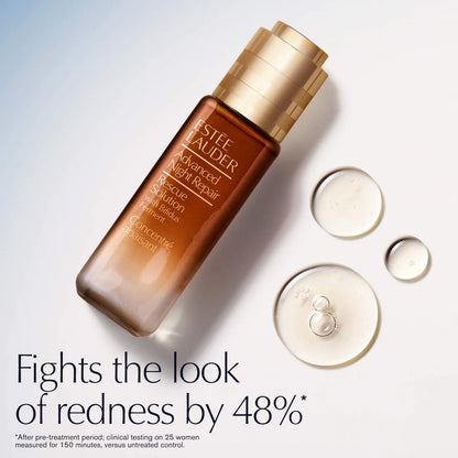 image showing benefit of using Estee Lauder Advanced Night Repair Rescue Solution for Skin Redness and post-acne marks for her available at Heygirl.pk in Pakistan.