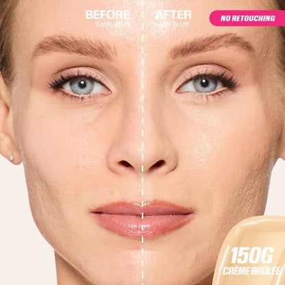 swatch image of huda easy blur foundation for her available at Heygirl.pk for delivery in Pakistan