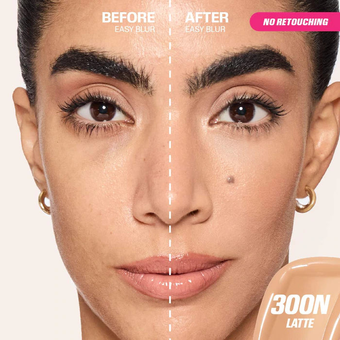 swatch image of huda easy blur foundation for her available at Heygirl.pk for delivery in Pakistan