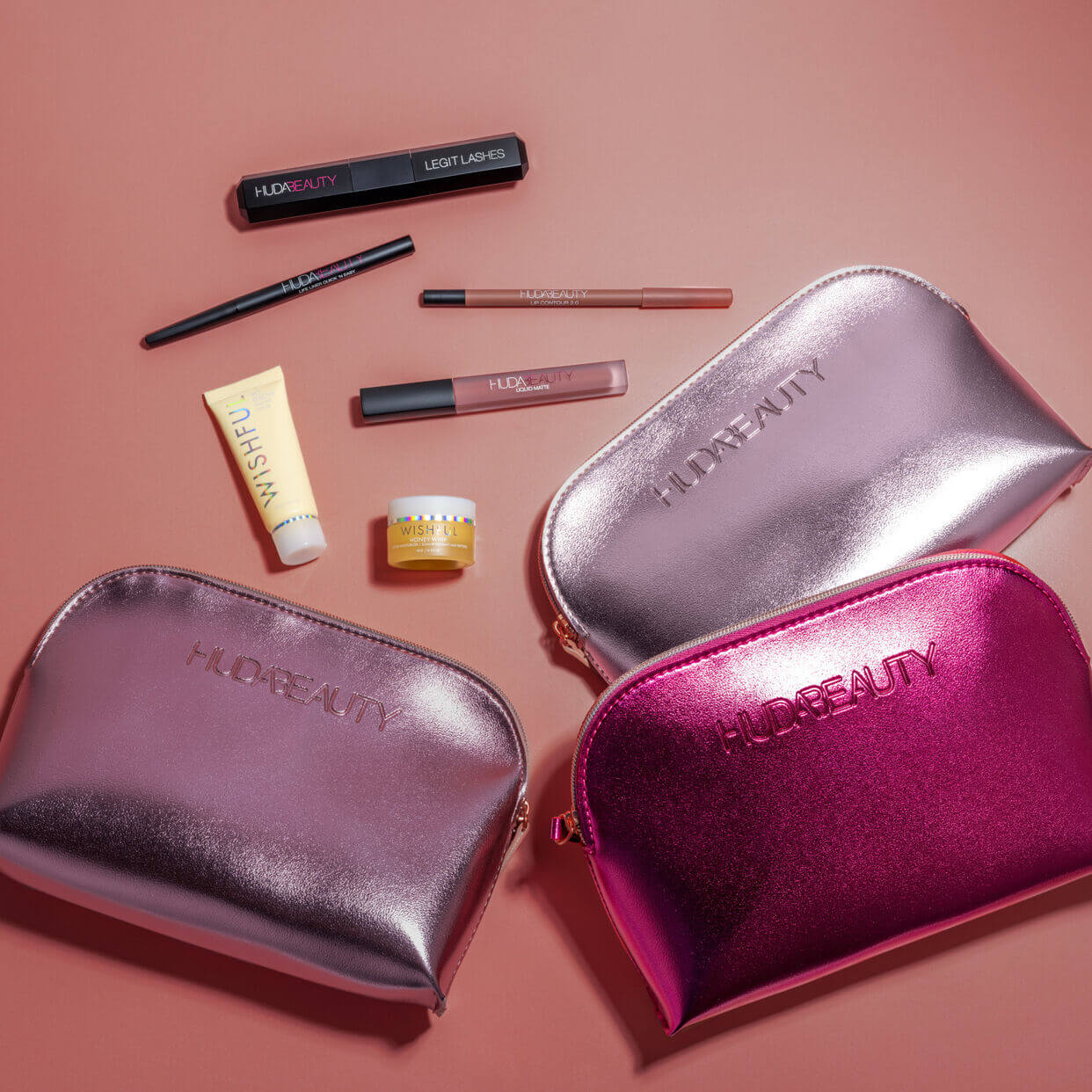 Shop Huda Beauty Makeup Birthday Bag for her available at Heygirl.pk for delivery in Pakistan