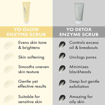 image showing benefits of Huda Beauty Face and Body Detox Scrub available at Heygirl.pk for delivery in Pakistan. 