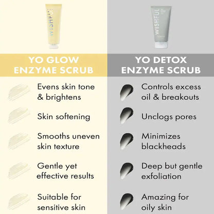 image showing benefits of Huda Beauty Face and Body Detox Scrub available at Heygirl.pk for delivery in Pakistan. 