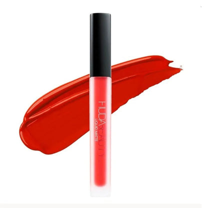 Shop huda beauty red alluring lipstick available at Heygirl.pk for delivery in Pakistan