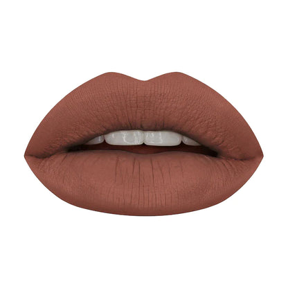 shop huda beauty liquid lipstick trendsetter  swatch available at heygrirl.pk for delivery in Pakistan